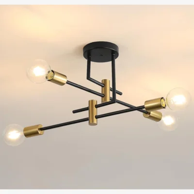 The Range 4 Light Semi Flush Mount Ceiling Light