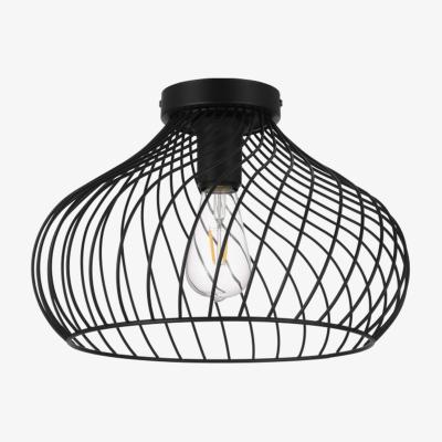 The Range EGLO STAVERTON Mesh Black Ceiling Light - Black