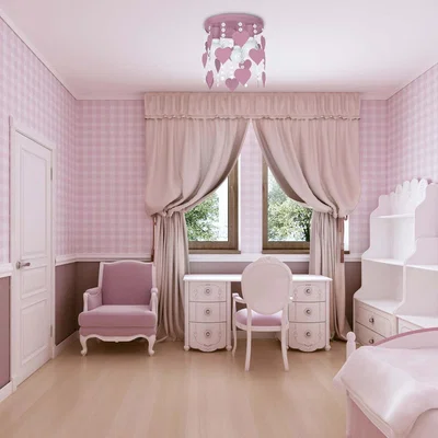 The Range Milagro Ceiling Lamp Corazon - Pink