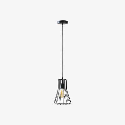 The Range Edmund Matt Black Ceiling Light Pendant - Matt Black