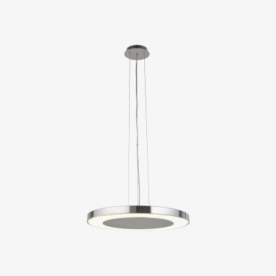 The Range Mobile Chrome Disc Pendant - Chrome