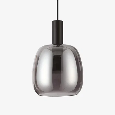 The Range Coco-1 Led Dome Pendant Ceiling Light - Black