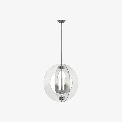 The Range Hinkley Pendant Light Chrome - Chrome