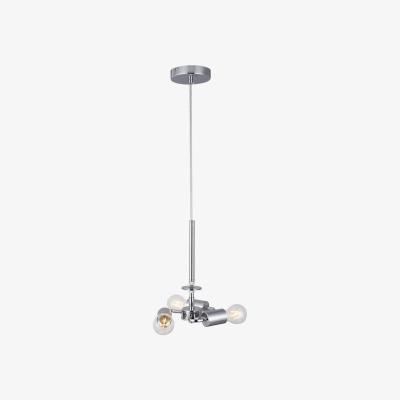 The Range Baymont Polished Chrome 3m 3 Light E27 Ceiling Pendant - Polished Chrome