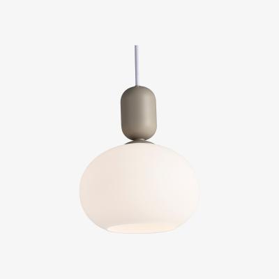 The Range Notti Dome Pendant Ceiling Light Grey, E27 - Grey