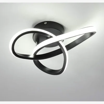 The Range Ceiling Light Indoor LED White - Black
