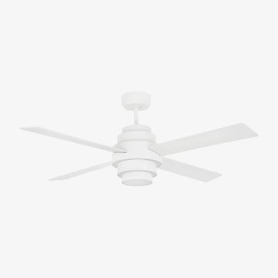 The Range Disc LED Large Ceiling Fan White, Maple - White