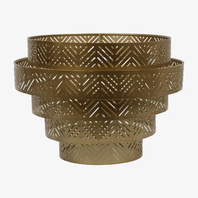 The Range Soleil Tiered Pendant - Gold