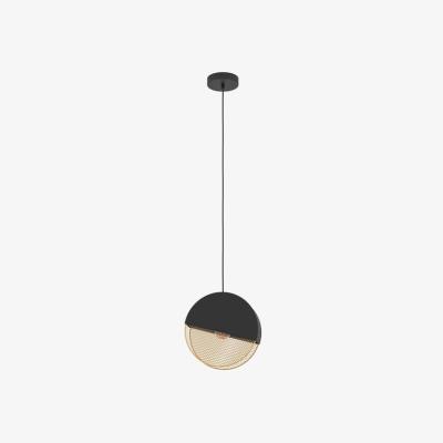 The Range Eglo MUMBLES Black and Gold Pendant Light - Black