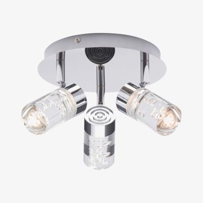 The Range Halifax Bathroom Adjustable Spotlight Plate - Chrome