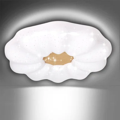 The Range 24W Flower Shaped LED Ceiling Light 2500 Lumen Light - White