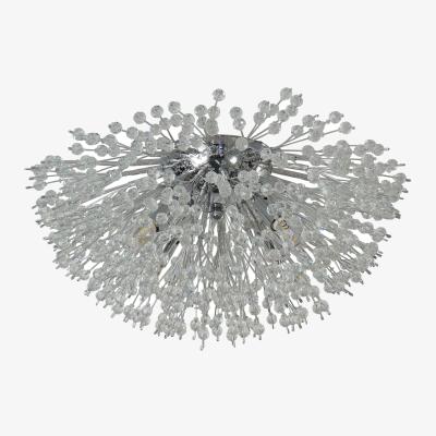 The Range Wellspring Four Light Ceiling Flush - Chrome