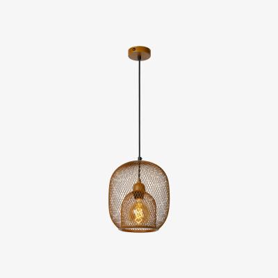 The Range Jerrel Retro Pendant Light Brown - Brown