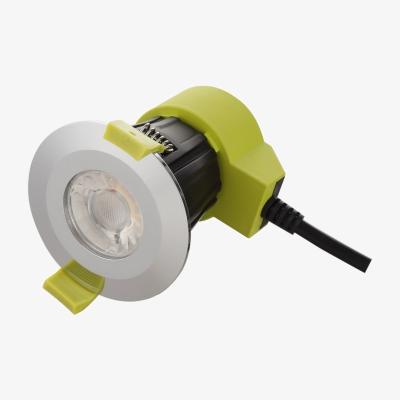The Range Bazi Dimmable LED Recessed Downlight, Polished Chrome, 5000K, IP65 - Polished Chrome