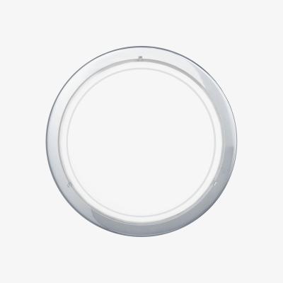 The Range Eglo Planet 1 Chrome And White Metal  Flush Wall Light - chrome