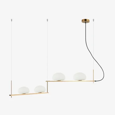 The Range Kernio Pendant Light Brass - Brass