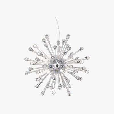 The Range Pauline 8 Light Spherical Ceiling Pendant - Grey