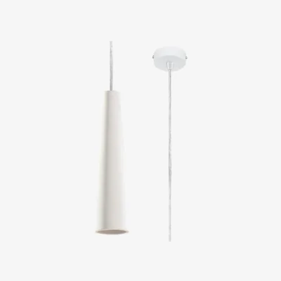 The Range Ceramic pendant lamp ELECTRA - white