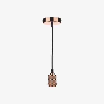 The Range Decorative Suspension Pendant Copper