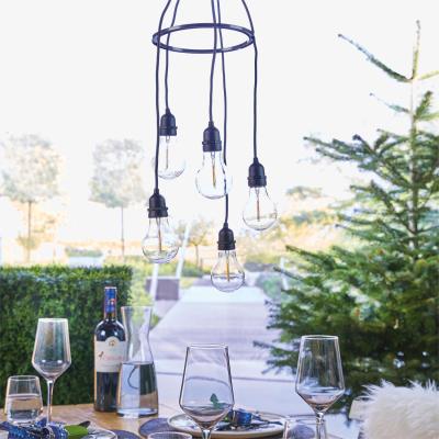 The Range Luxform Battery 1X Hanging Lamp Hubble, 3X50 Fil, Led - Black