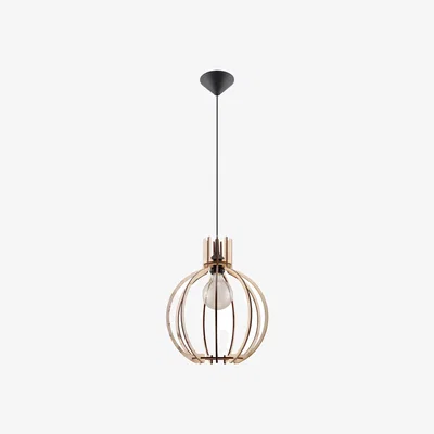 The Range Pendant lamp ARANCIA natural wood - natural wood