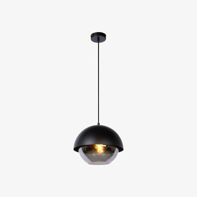 The Range Cooper Modern Pendant Light Black - Black