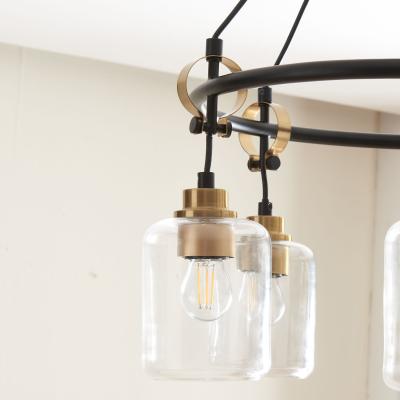The Range Elba 5 Light Ceiling Fitting - Black