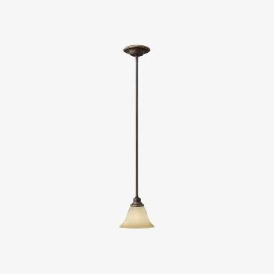 The Range Cello 1 Light Dome Ceiling Mini Pendant Antique Bronze, E27 - Antique Bronze