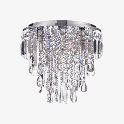 The Range Brona 3 Light Bathroom Flush Ceiling Light - Chrome