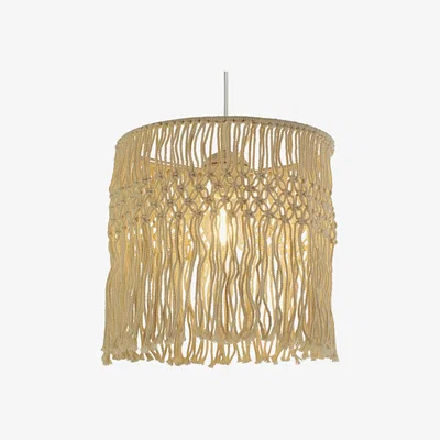 The Range Macrame Shade - Cream