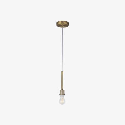 The Range Baymont Antique Brass E27 3m Ceiling Pendant, Suitable For A Selection Of Shades - Antique Brass