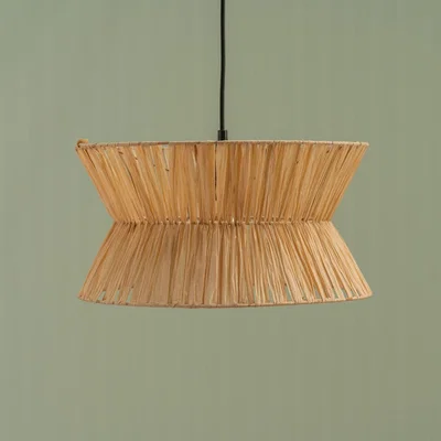 The Range Maddie Handmade Natural Paper Rope Ceiling Light Shade - Neutral