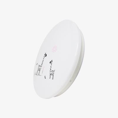 The Range Giraffe Print 18W 24W LED Round Ceiling Light - White / 24W
