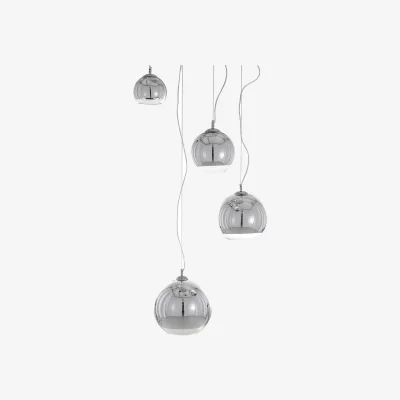 The Range Italux Lighting Modern Pendant Light Chrome V - Chrome