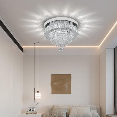 The Range Elegant Crystal Round Ceiling Light for Indoor - Cool White