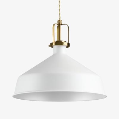 The Range Eris-2 Indoor Dome Ceiling Pendant Lamp 1 Light - White