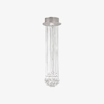The Range Colorado Ceiling Cluster Pendant Cluster 1 Light Polished Chrome, Crystal - Polished Chrome