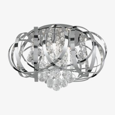 The Range Canaria Chrome 3Lt Flush - Silver