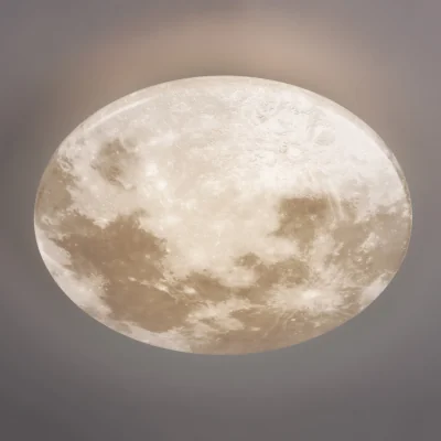 The Range Moon Dimmable LED Ceiling Light with Remote Control - White