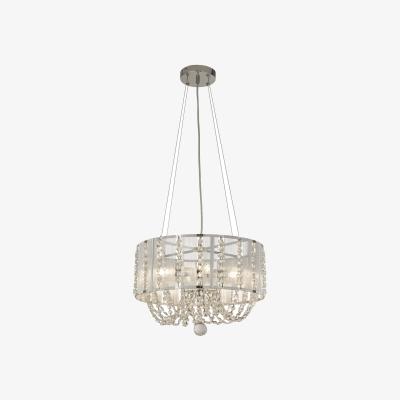 The Range 4 Light Ceiling Pendant Light  - Silver