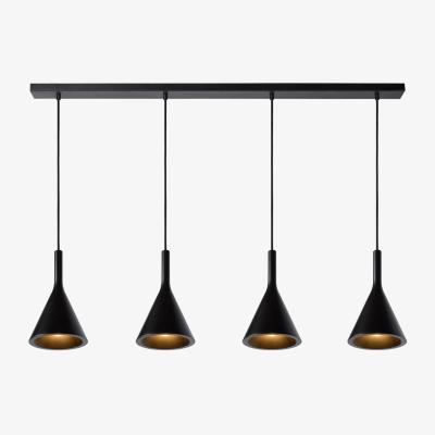 The Range Gipsy Modern Bar Pendant Light Black - Black
