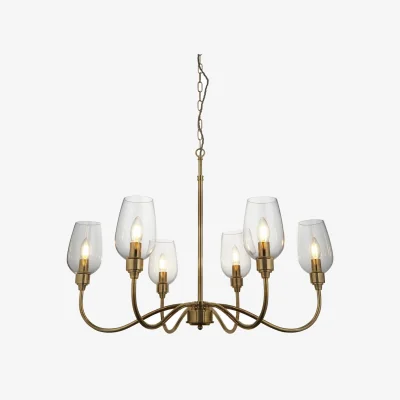 The Range Livorno Pendant Light Brass