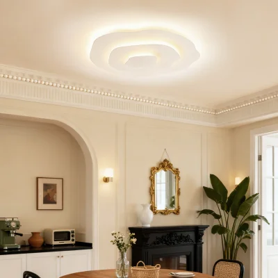 The Range Chic LED Ceiling Light with Remote Control - White