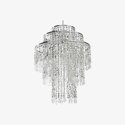 The Range Ariella Chrome Pendant - Silver