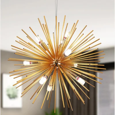 The Range Pendant Light Gold Sputnik - Gold