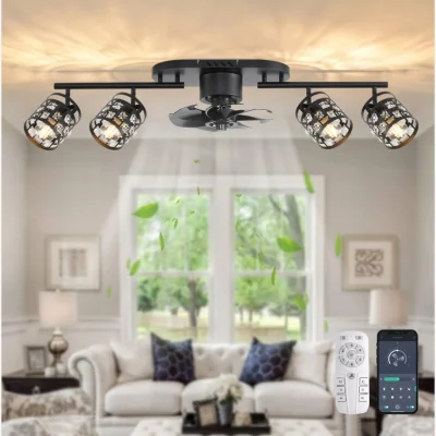 The Range Fandelier Black Ceiling Light - Black
