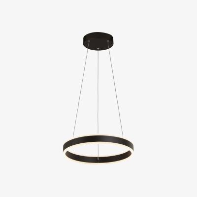 The Range Metal LED Ceiling Ring Black  - Black