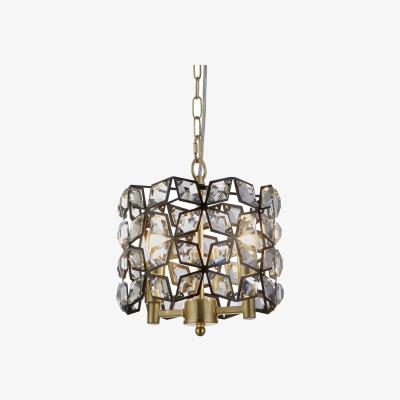 The Range Iris 2 Light Pendant - Brass