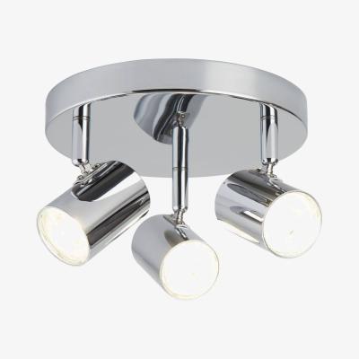 The Range Rollo Integrated LED 3 Light Spotlight Chrome - Chrome