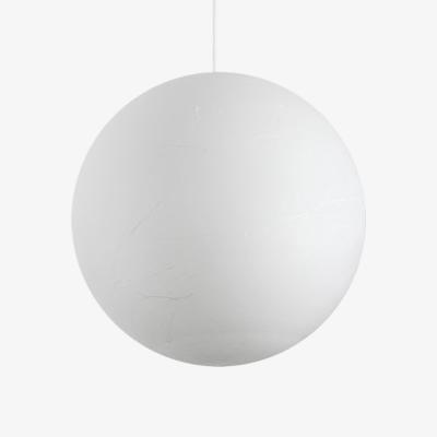 The Range Carta Indoor Globe Ceiling Pendant Lamp 1 Light - White / 40cm